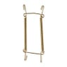 Bordenhanger - goudkleurig - 15 cm