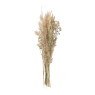 Droogbloem boeket - naturel - 45 cm