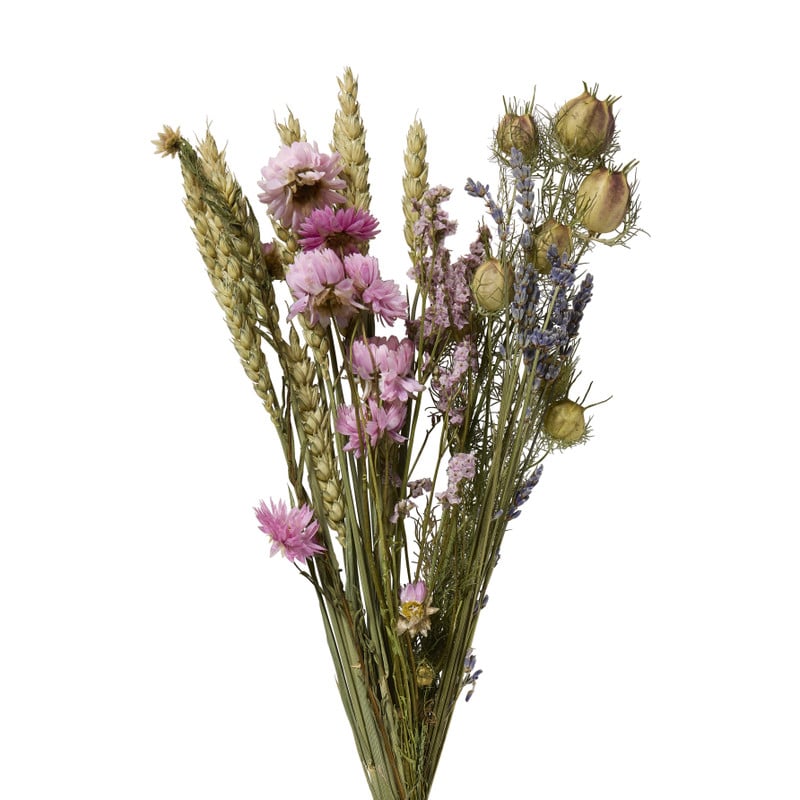 Droogbloem boeket gemixt - diverse varianten - 50 cm 