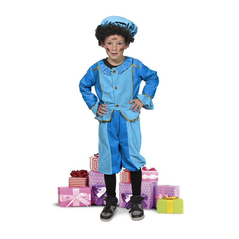 Pietenpak blauw 7-9 jaar