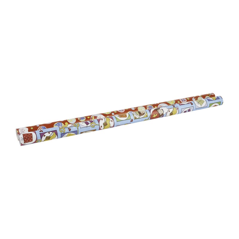 Inpakpapier sint - set van 2