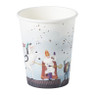 Papieren bekers sint -  set van 8