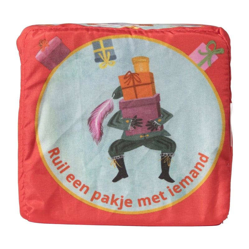 Dobbelsteen sinterklaas - 12x12 cm
