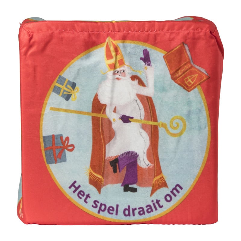 Dobbelsteen sinterklaas - 12x12 cm