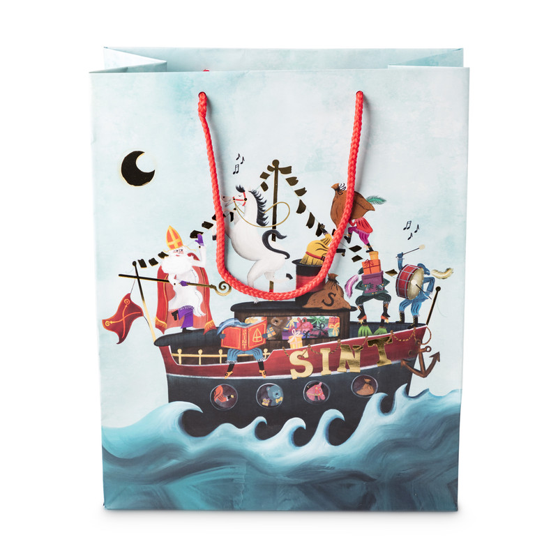 Cadeautasje Sint - 26x12x32.4 cm