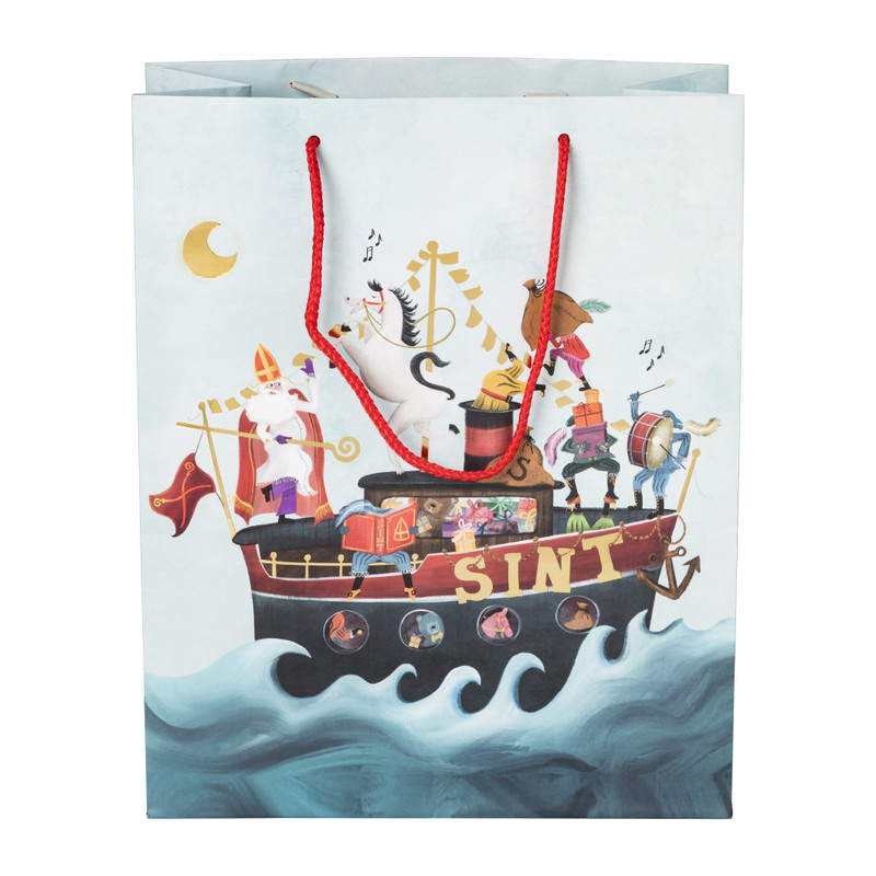 Cadeautasje Sint - 26x12x32.4 cm