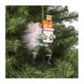 Kersthanger piet - groen - 7x6.5x16 cm