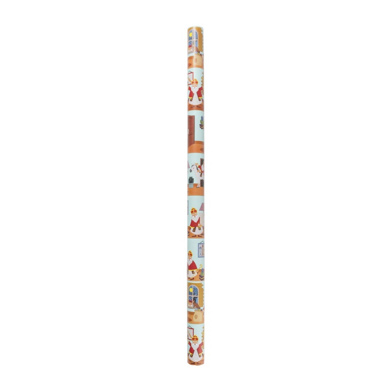 Inpakpapier Sinterklaas - diverse varianten - 300x100 cm