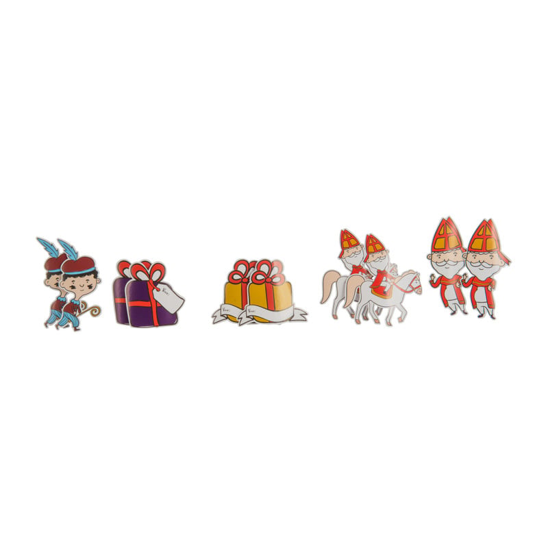 Cadeaustickers XL sinterklaas 