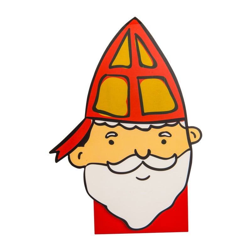 Cadeautasje sint - 25x17.6 cm 