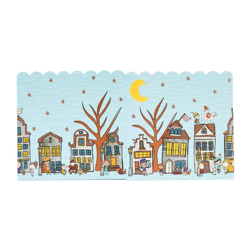 Pepernootbakje sinterklaas - set van 6