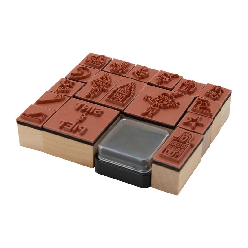 Stempelset Sinterklaas