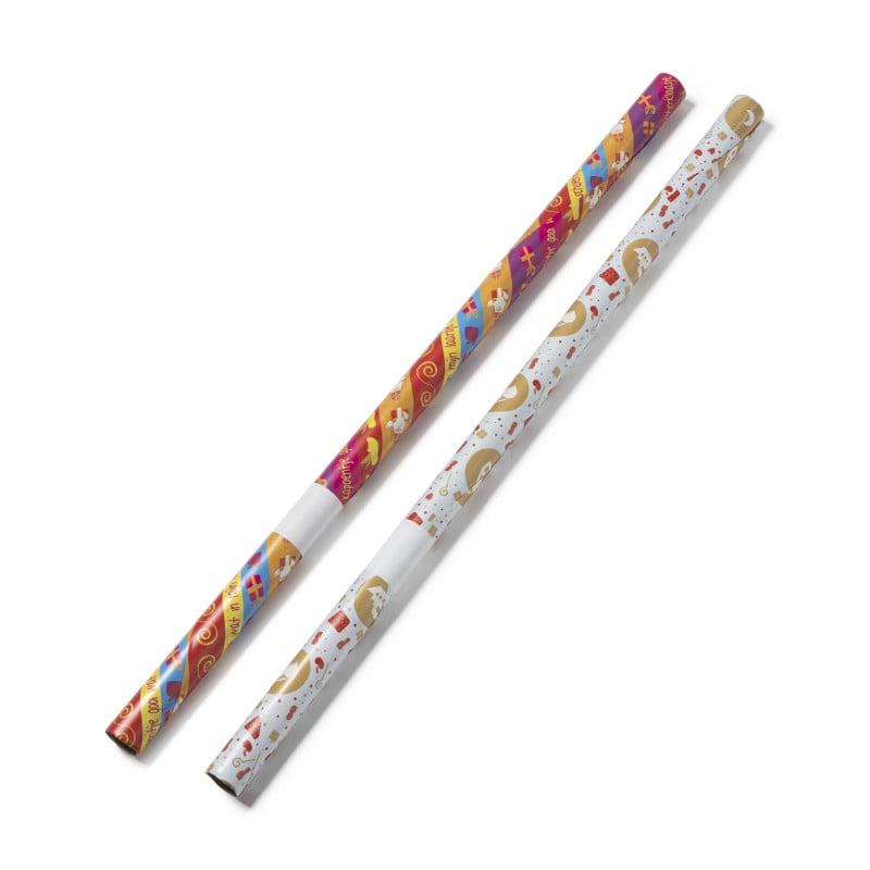 Inpakpapier sint XL - diverse varianten - 100x300 cm