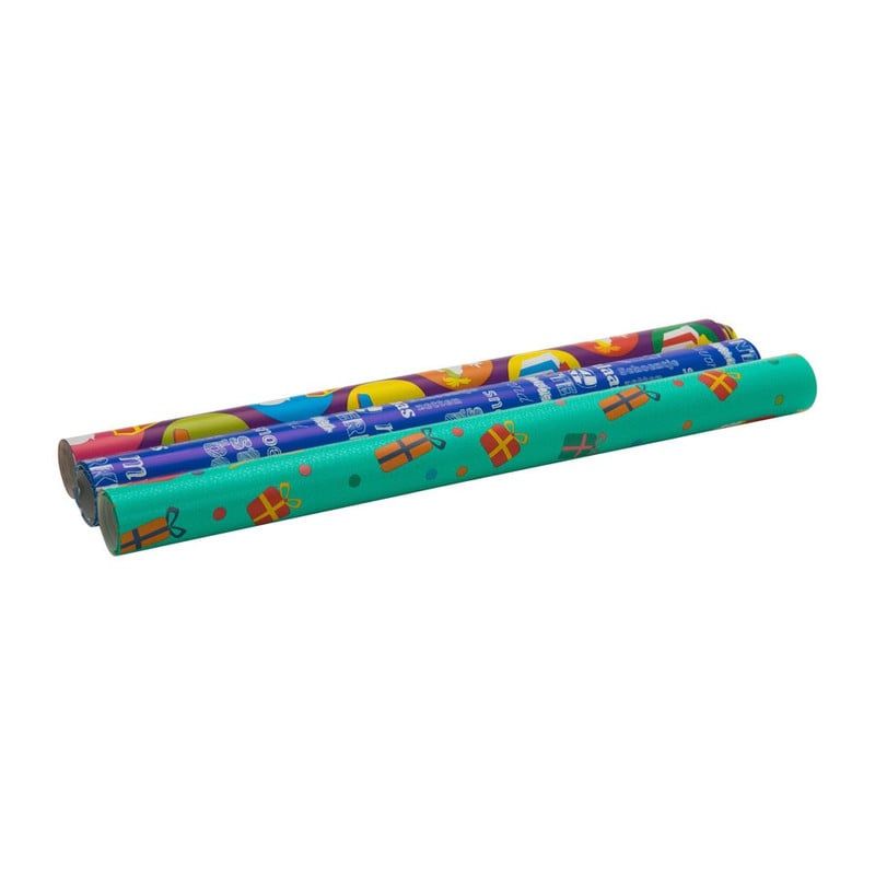 Inpakpapier Sinterklaas - set van 3