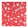 Inpakpapier sint - rood/blauw/multi - set van 3