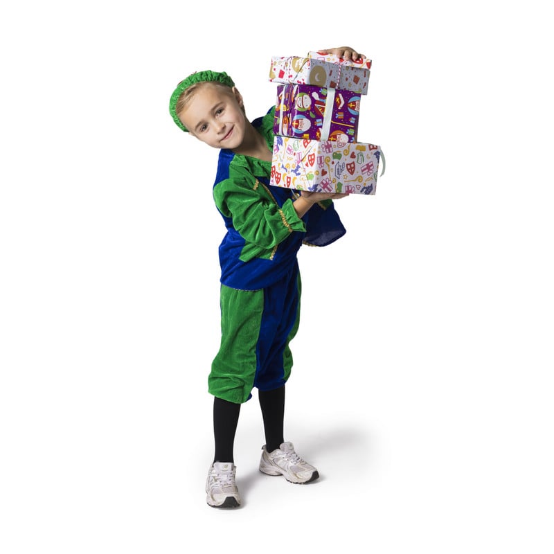 Pietenpak - groen - 3-4 jaar