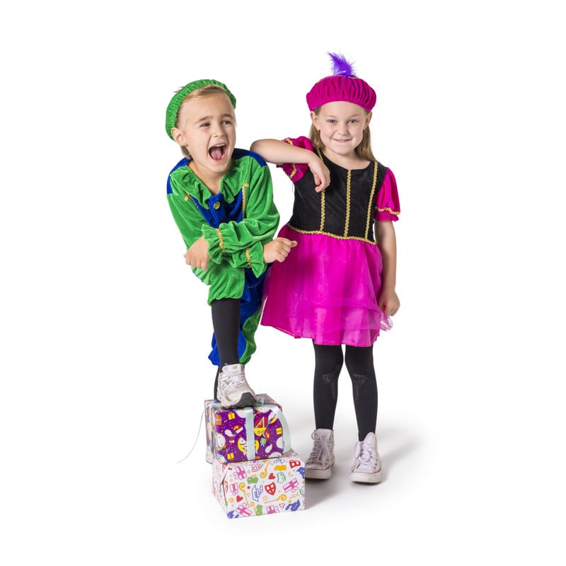 Pietenjurk - roze - 5-6 jaar