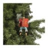 Kersthanger piet boek  - glas - 15.8x9x5.5 cm