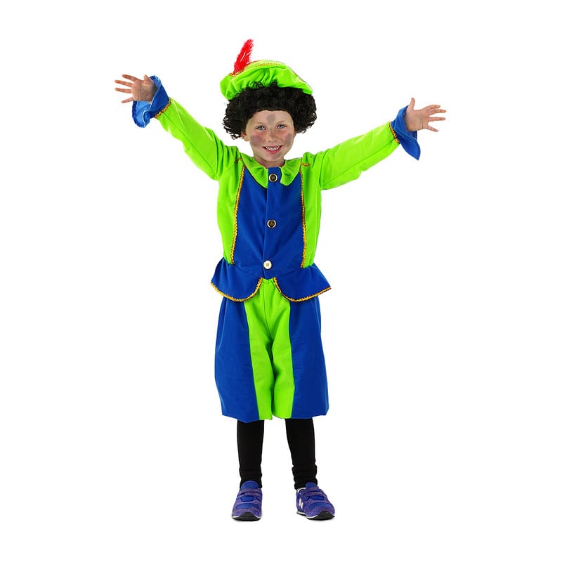 Pietenpakje - groen - 6-9 jaar