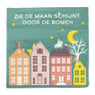 Servetten huisjes Sinterklaas - set van 12 - 33x33 cm