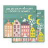 Servetten huisjes Sinterklaas - set van 12 - 33x33 cm