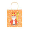 Cadeautasje sint - 18x21 cm - papier