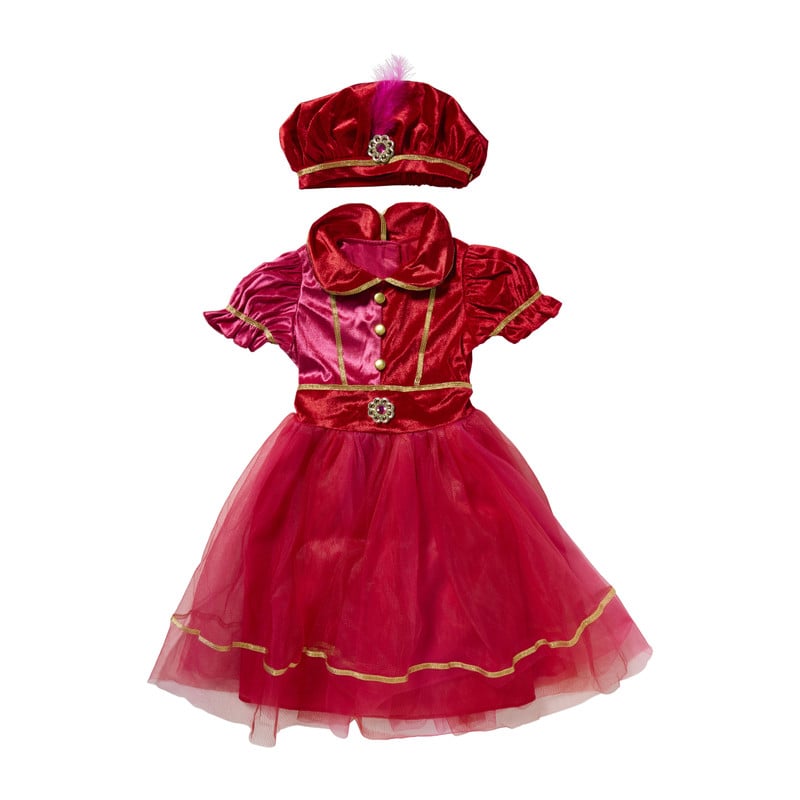 Pietenjurk 5-6jr - rood - maat 5-6 jaar