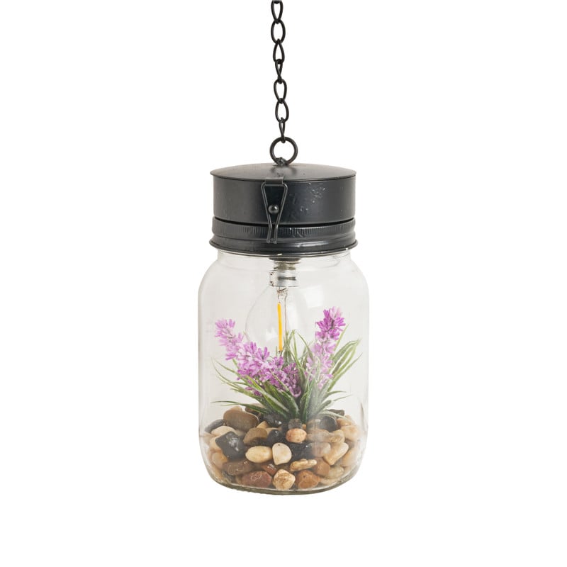Hanglamp met plant - diverse varianten - ⌀10x21 cm 