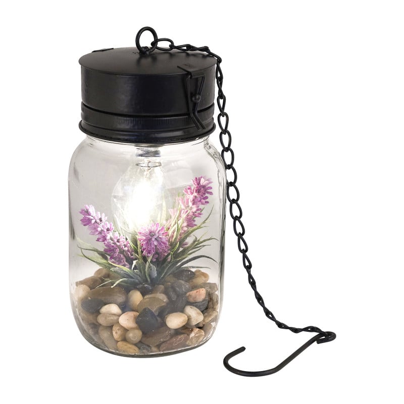 Hanglamp met plant - diverse varianten - ⌀10x21 cm 