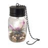 Hanglamp met plant - diverse varianten - ⌀10x21 cm 
