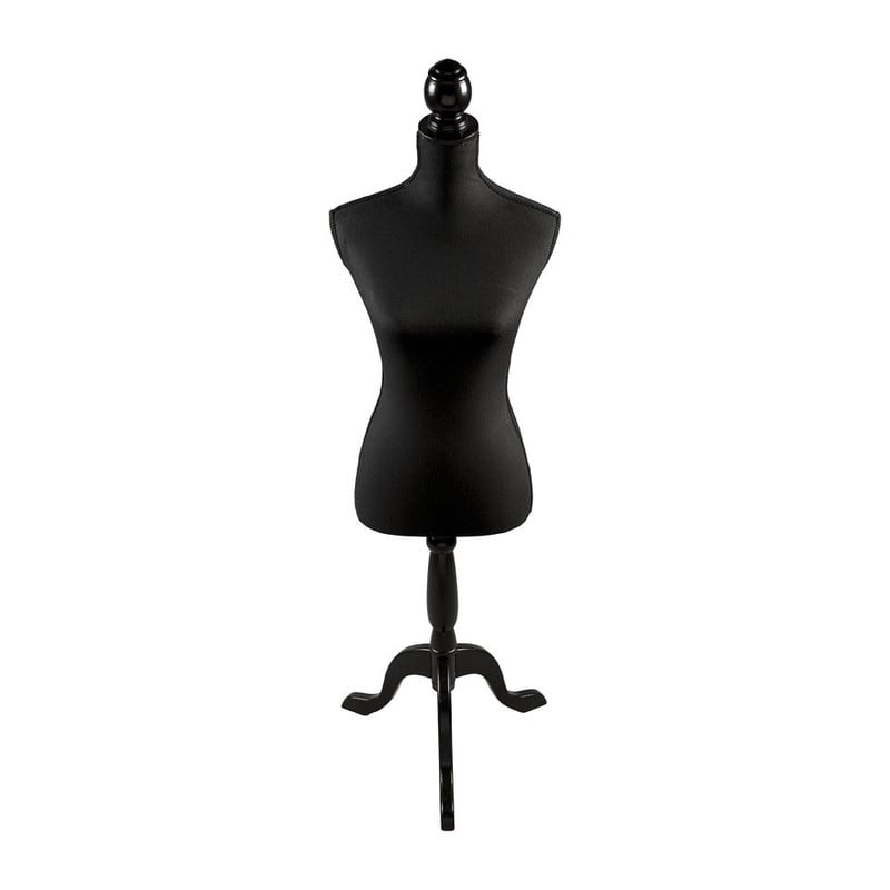Paspop op voet - zwart