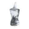 Paspop op voet - bladdesign