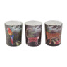 Kaars in glas jungle - set van 3