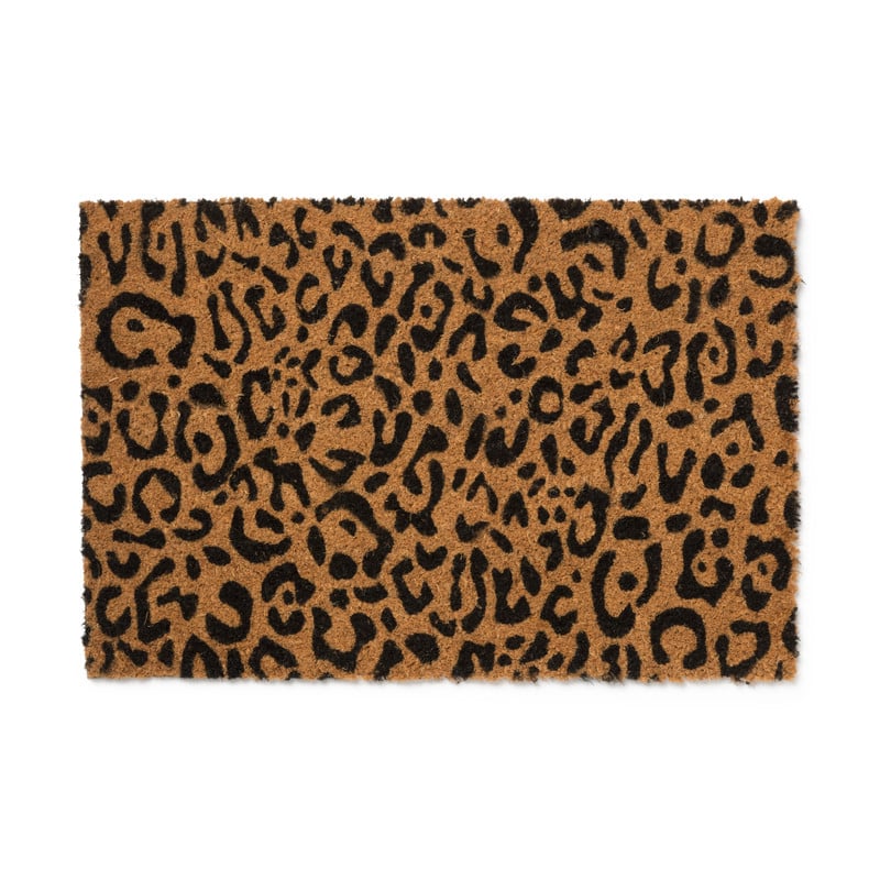 Deurmat luipaard print - 60x40x1.5 cm