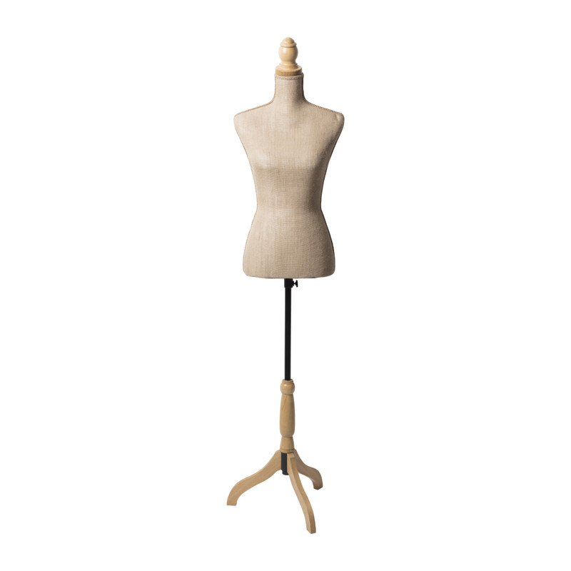 Paspop - jute stof - 160 cm 