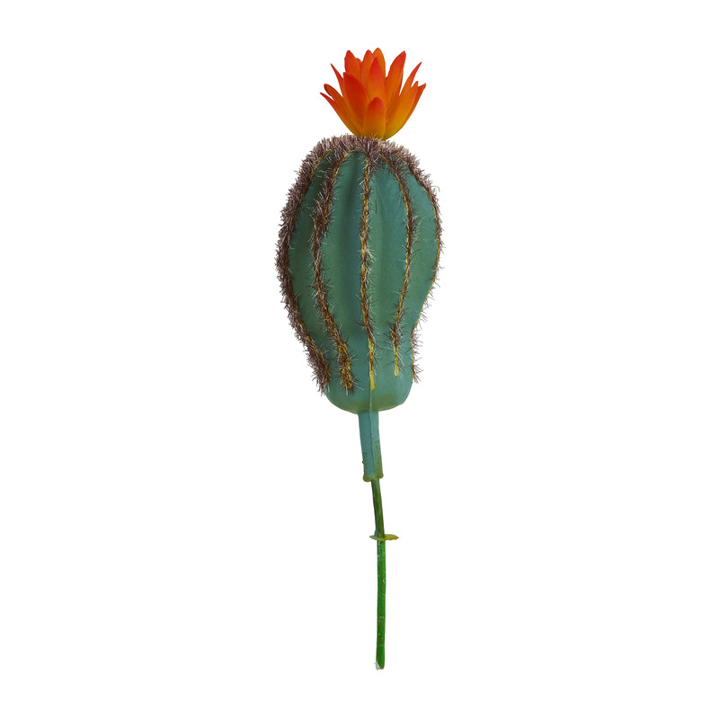 Cactus bol op prikker -6x6x18 cm - diverse varianten