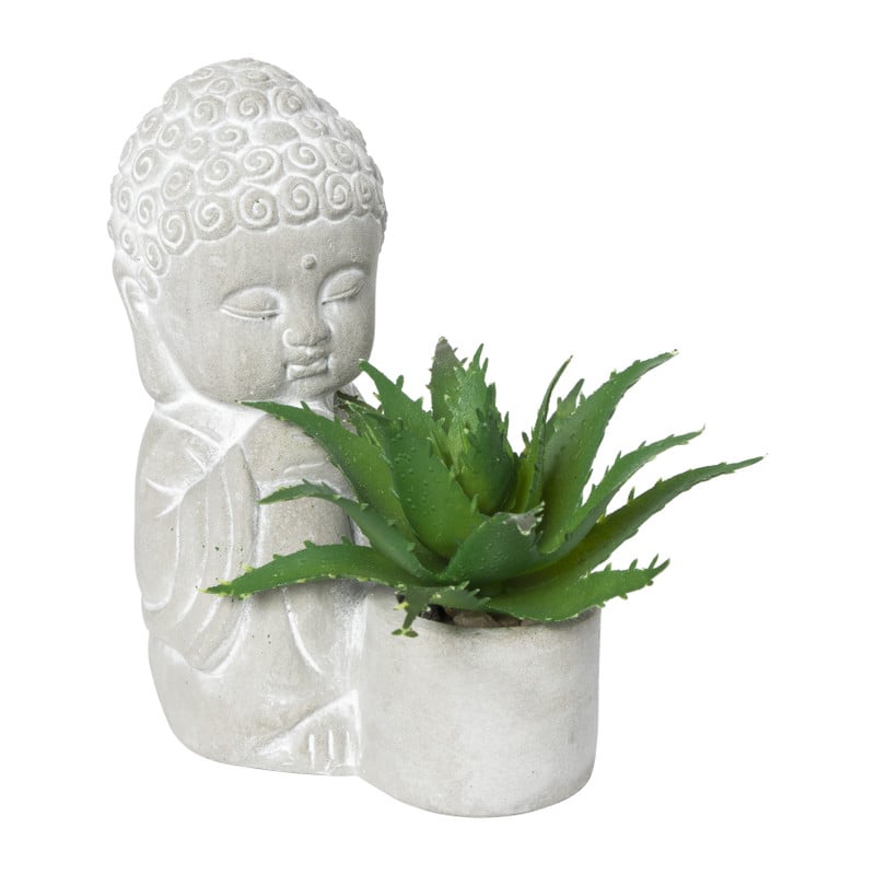 Kunstplantje budha baby - diverse varianten - 10x5x7.5 cm
