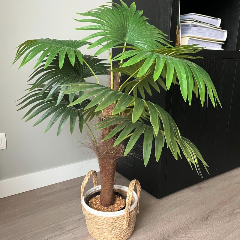 Kunstplant Chinese waaierpalm - 90 cm