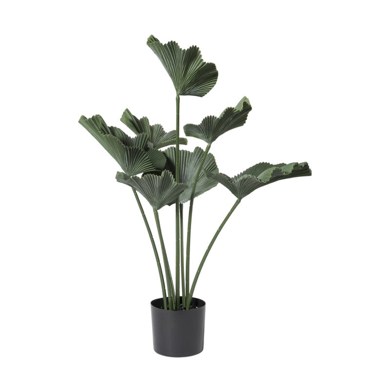 Kunstplant lotus - groen - 104 cm