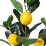 Kunst citroenboom klein - groen/geel - 28 cm