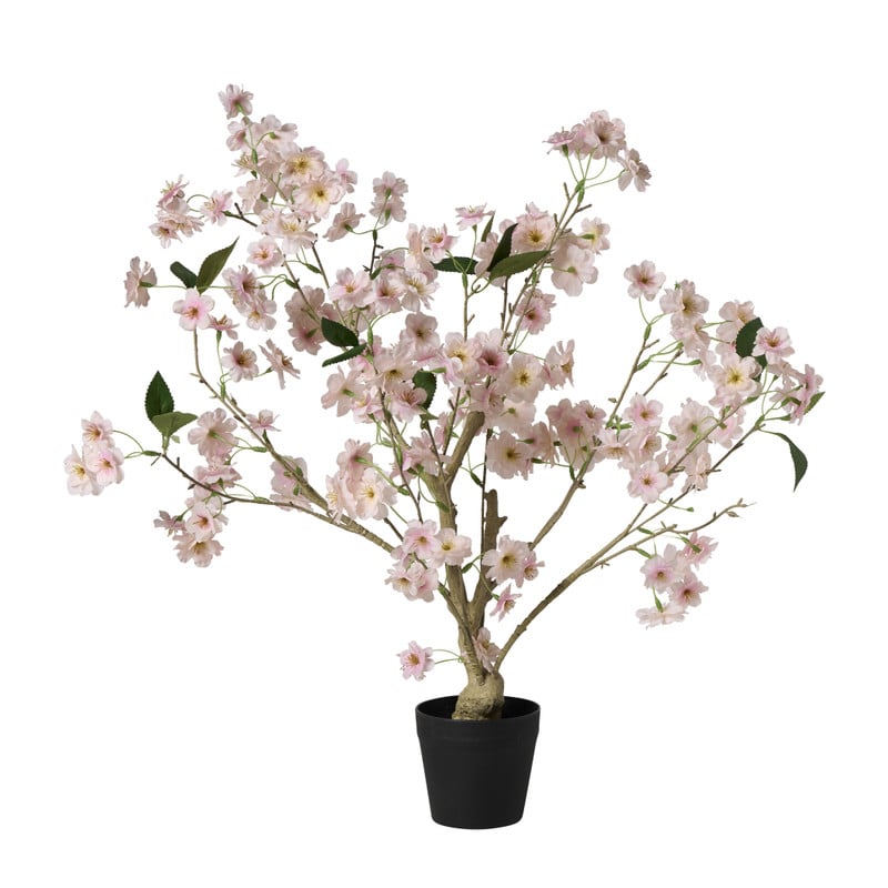 Kunstplant bloesemboom - roze - 65 cm