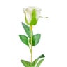 Kunstbloem roos - wit - 56 cm