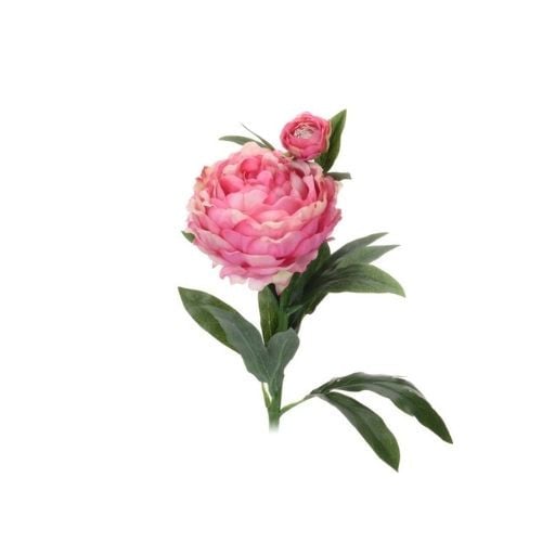 Kunstbloem pioenroos - diverse kleuren - 62 cm
