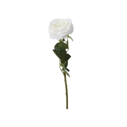 Kunstbloem roos - diverse kleuren - 63 cm 
