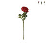 Kunstbloem roos - diverse kleuren - 63 cm 