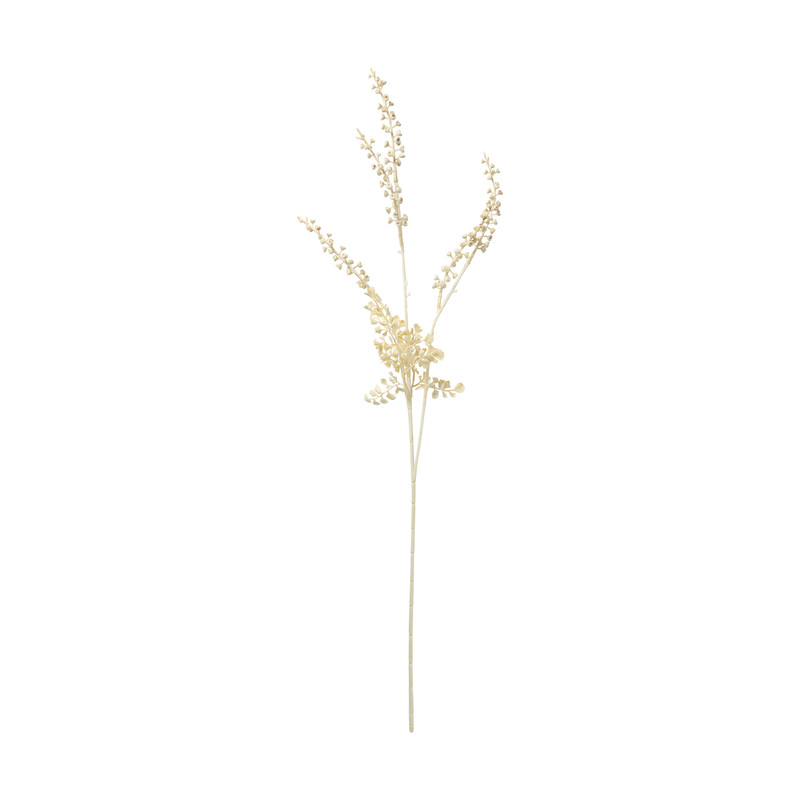 Kunsttak mini bolletjes - beige - 74 cm