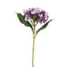 Kunstbloem hortensia - paars - 46 cm
