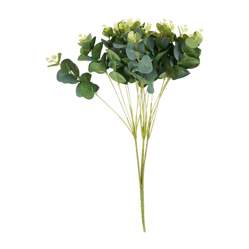 Kunsttak eucalyptus - groen - 48 cm