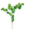 Kunsttak bamboe rond blad - groen - 90 cm