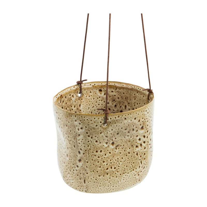 Hangende keramieke pot - 15x17 cm